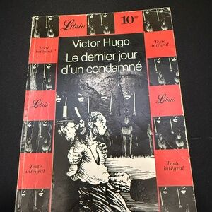 Livre: Le dernier jour d'un condamné - Victor Hugo